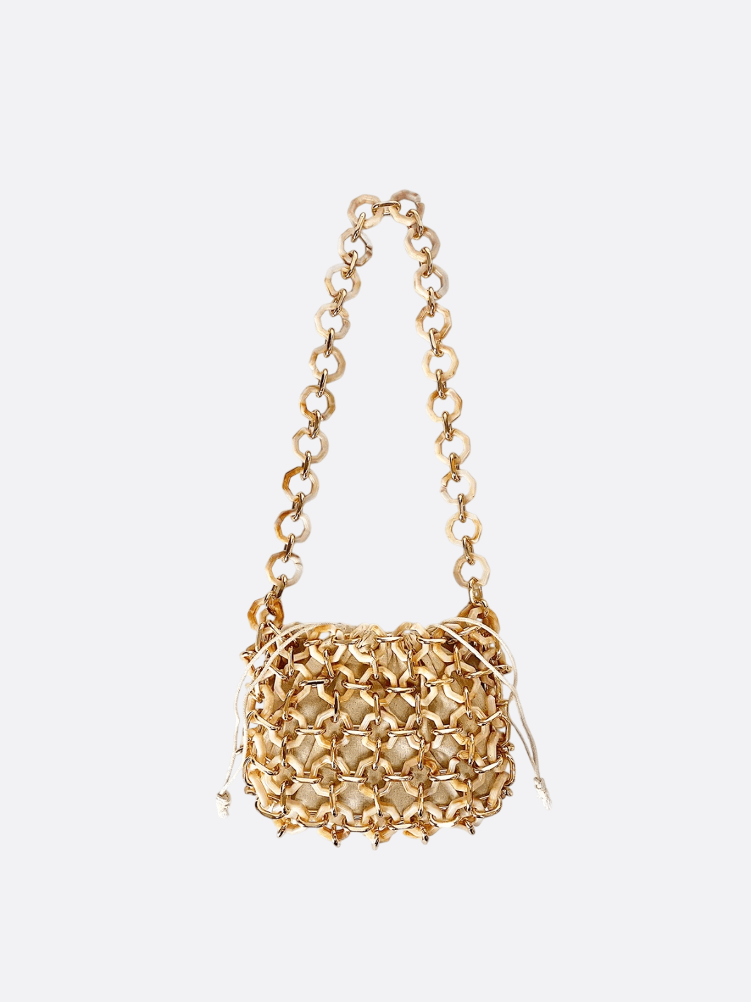 sac bandoulière avec anneau doré